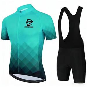 Venta al por Mayor de Conjuntos de Jersey de Ciclismo para Hombre, Logotipo Personalizado, Transpirable, Ropa Deportiva de Verano para Ciclismo al Aire Libre, Personalizable en Pequeños Lotes - Product Image 4