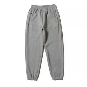 Pantalones Deportivos de Punto con Logotipo Personalizado para Hombre, Pantalones Deportivos con Parte Inferior Abierta, Ropa Masculina, Pantalones de Chándal de Algodón Color Gris, Pantalones Deportivos Casuales OEM - Product Image 2