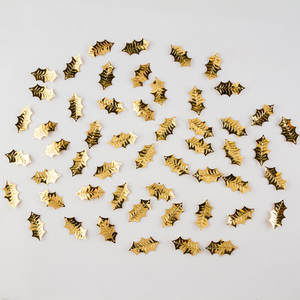 หลุมสองด้านประดับเลื่อมรูปทรงพิเศษสีเมทัลลิก - Product Image 1