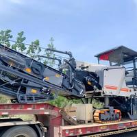 Fraiseuse à froid Wirtgen d'occasion, largeur 2m, modèle W205P, 503 kW, équipement de réparation de chaussées en asphalte, profondeur de coupe 330mm, sur chenilles