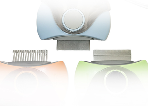 Self Cleaning Plastic & Silicone Pet Grooming Brush <b>Dog</b> Cat Deshedding Slicker One <b>Button</b> Hair Removal Massage Comb - Product Image 4