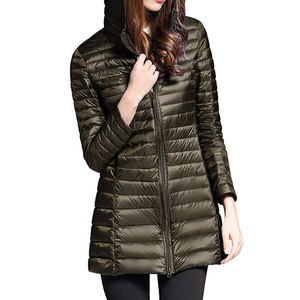 Vestes matelassées pour femmes de style nouveau et tendance, couleur unie, vente chaude, respirantes, doudoune d'hiver pour femmes, prix bas - Product Image 1