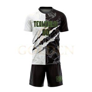 Uniformes de Fútbol de Manga Corta de Alta Calidad en Oferta para Niños, Camisetas de Fútbol para Hombre con Diseño Impreso por Sublimación, Servicio OEM - Product Image 4