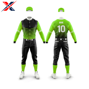 New Arrival Unisex Adult <b>Baseball</b> <b>Sets</b> Customized Color Team Name Sublimation Fabric Breathable Quick Dry for Team Training - Product Image 1