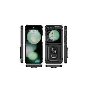 Étui de protection en silicone liquide premium ASMA Vega pour Samsung Galaxy Z Flip 6 – Coque antichoc en silicone souple et élégante (Style INS) - Product Image 5