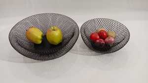 Cazuela de ágata de calidad superior hecha a mano, olla calentadora de alimentos de Metal con malla de alambre de hierro de diseño árabe para frutas de Magnesia Crafts - Product Image 2