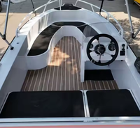 Bateau de sport de vitesse de luxe personnalisable/Yacht avec coque en aluminium Factory-Sold Premium Rowing Boat