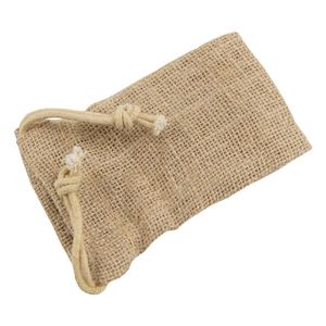 Sacs en jute naturel pur avec nœud de corde Qualité première Sacs à provisions de luxe utilisables quotidiennement Sacs uniques légers Sacs d'épicerie - Product Image 1