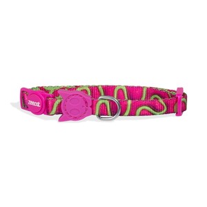 H3D Fashionable <b>Dog</b> Collar Solid/Striped Print/Western Style Jelly Cat Design Breakaway LED <b>Lights</b> for Pets Made Polyester - Product Image 4