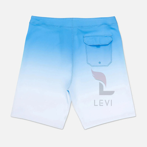 Short de plage en polyester respirant avec logo personnalisé pour hommes, vêtements de sport décontractés pour le fitness en plein air et confortables pour le surf - Product Image 2
