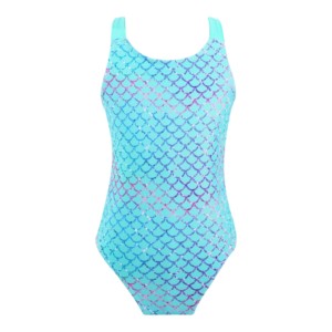 Women's New Fashion Solid Color One-Piece Bikini SwimSuit with Custom Logo on Front Sublimated Swimwear - Product Image 5