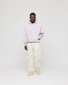 Sudaderas con capucha en blanco 380 ~ 500 Gsm Sudadera con capucha ponderada Jersey de gran tamaño Hombro caído Sudaderas con capucha de peso pesado - Product Image 5