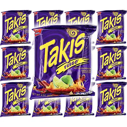 Оптовая продажа вкусных закусок Takis fuego