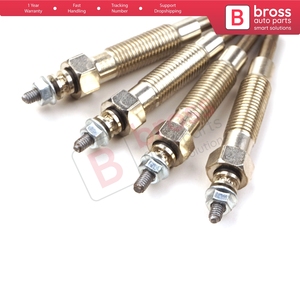 BGP80-1 4 Pieces <b>Heater</b> Glow <b>Plugs</b> 11 Volt MD197511 GN107 for - Product Image 3