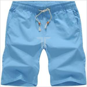 Shorts de sport décontractés pour hommes, style urbain, en polyester/coton de haute qualité, confortables, avec cordon de serrage élastique à la taille, poches, respirants - Product Image 3