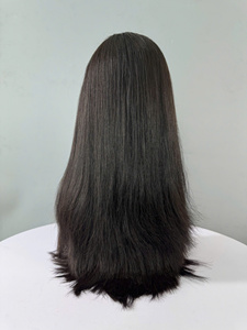 Vente de gros! Perruques de cheveux humains bon marché Vietnam, perruques de cheveux naturels pour noir 100% Perruques de cheveux vierges Vietnam Full Lace non traitées - Product Image 4