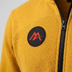 Ensemble de survêtement décontracté jaune moutarde pour homme, veste athlétique à fermeture éclair intégrale, pantalon de jogging avec bandes latérales noires, vêtements de sport pour l'entraînement et la gym - Product Image 6
