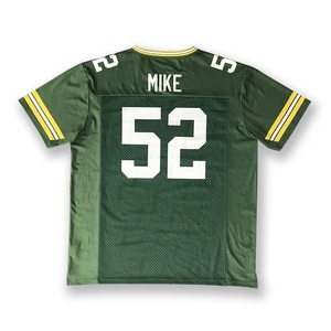 เสื้อเจอร์ซีย์อเมริกันฟุตบอลผ้าโพลีเอสเตอร์พิมพ์ลายตามสั่ง100% - Product Image 2