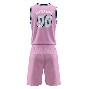 Uniforme de Baloncesto con Diseño Único de Nombre de Equipo, Uniforme de Baloncesto Transpirable sin Mangas con Diseño Personalizado - Product Image 3