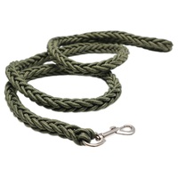 Ensemble de laisse et collier pour chien PUPE Luxury Classic, accessoires pour animaux de compagnie, collier réglable en nylon tressé, laisse d'entraînement robuste et résistante, paracorde.