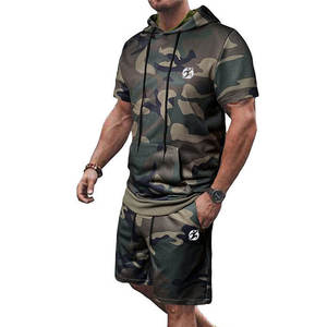 Conjunto Deportivo de Dos Piezas con Capucha para Hombre, Ligero, Personalizable, para Invierno, Alta Demanda - Product Image 1