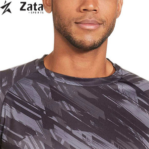 100% polyester sublimation transfert de chaleur impression logo personnalisé en gros en vrac sublimation t-shirts respirant pour hommes - Product Image 4