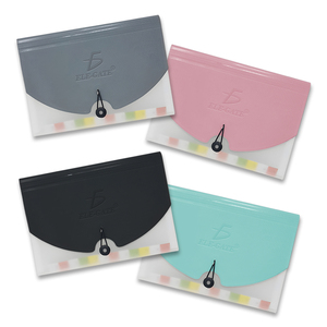 Cartella Organizzatrice A4 con Divisori Colorati Impermeabili e Antipolvere, Accessori per Cartelle Portadocumenti - Product Image 1