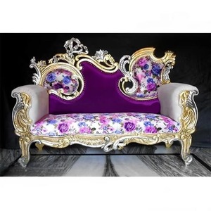 Sofá elegante para bodas indias DST Exportaciones Muebles asiáticos Fiji Estilo indio tradicional Maharaja Thoran Precio de fábrica - Product Image 1