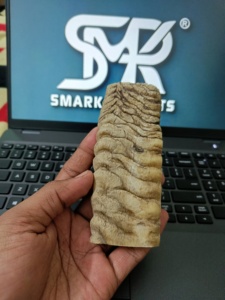 Artesanía de calidad de exportación de gran tamaño Ram Horn Scale Plate Knife Handle Sheep Horn Scale Making Smarkexports - Product Image 5