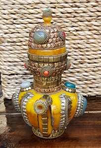 Royal อาหรับ dallah เรซินตกแต่งอีพ็อกซี่ที่สมบูรณ์แบบของขวัญเดือนรอมฎอนและเดือนรอมฎอนสำหรับการตกแต่งบ้านและห้องครัวที่หรูหรา - Product Image 2