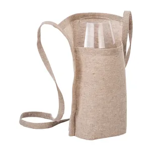 Accessorio per Bevande in Cotone Riciclato, Porta Bicchieri Ecologico per Degustazioni - Product Image 1