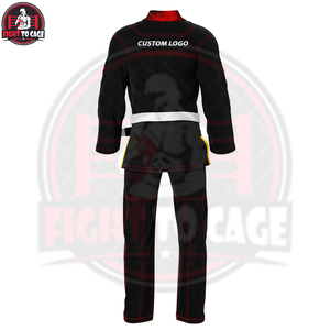 Kimono de Jiu-Jitsu Brésilien pour la compétition, ensembles lavés de qualité compétition, unisexe, polyester et coton, respirant et léger - Product Image 3