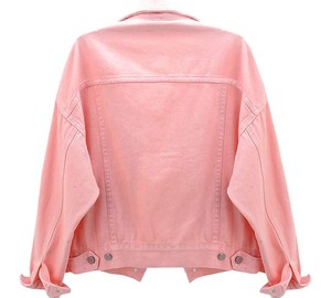 Couleurs décentes veste en jean anti-rides trucs durables veste en jean respirante élégante pour un usage décontracté pour les femmes de bonne qualité - Product Image 3