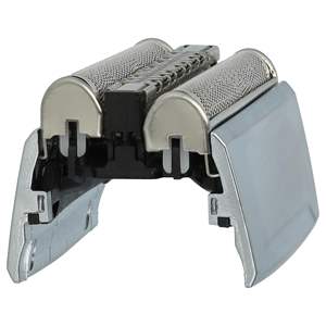 Tête de rechange pour rasoir électrique argenté, accessoire à double/triple lame, interface en allemand, pour le corps et le visage - Product Image 2