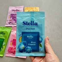 Stella Power Pocket Car Gel Désodorisant Écologique Longue Durée Aromathérapie Parfum Naturel Élimination des Odeurs Assortiment de Parfums