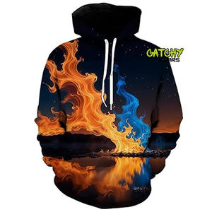 Sweat-shirt en molleton pour homme à col rond, haute densité, chaud pour l'hiver, décontracté, personnalisable avec logo, vente en gros - Product Image 5