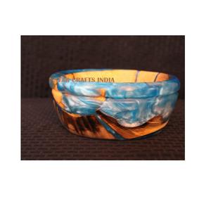 2024ชามเรซินหรูหราสำหรับตกแต่งงานแต่งงานโต๊ะรับประทานอาหารที่บ้านสำหรับงานเลี้ยงและงานแต่งงานสินค้าใหม่ของดีไซน์เนอร์ - Product Image 5