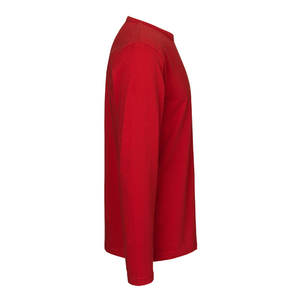 Vente en gros T-shirts décontractés 100% coton à manches longues confort basique pour hommes chemise à manches longues GSM bas - Product Image 3