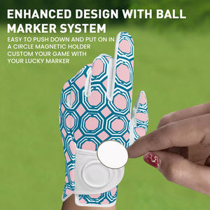 ถุงมือกอล์ฟเกรซไวท์ รุ่นคลาสสิค ถุงมือกอล์ฟแบบคลาสสิค บรรจุภัณฑ์แบบกำหนดเองได้ รับสั่งทำตามแบบที่ต้องการ สำหรับผู้ชายและผู้หญิง - Product Image 2