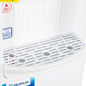 AURUS AWD21FSW distributore di acqua elettrica bianca di installazione Desktop in plastica calda e fredda per uso domestico e alberghiero - Product Image 3