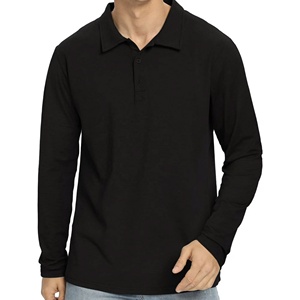 Camiseta con Logotipo Personalizado, Camiseta de Golf de Manga Corta Lisa de Alta Calidad, Camiseta Polo Transpirable de Secado Rápido para Hombre, Venta al por Mayor - Product Image 1