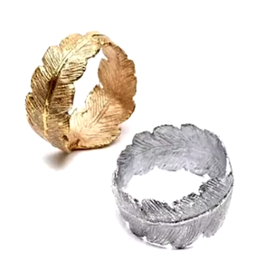 <b>Marvelous</b> Design Decorative Metal Round Leaf Napkin <b>Rings</b> Stocked Tissue <b>Rings</b> for Wedding, Party, Events Decoration Hot Selling - Product Image 1
