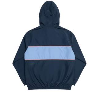 <b>Men</b> Nylon Windbreaker <b>Hoodie</b> Half Zip Lightweight Pullover Jacket Kangaroo Pocket Streetwear Sportswear - Product Image 2