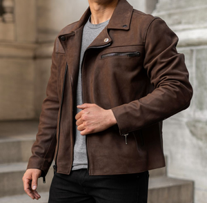 Veste Harley Davidson, racing vintage, cuir noir et crème, vêtements moto, brodés, au prix de gros. - Product Image 4