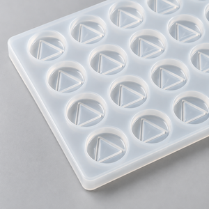 Molde Redondo para Confitería de Uso Industrial, 140 Cavidades, Formato con Símbolos en Relieve, para Dulces Comerciales - Product Image 5