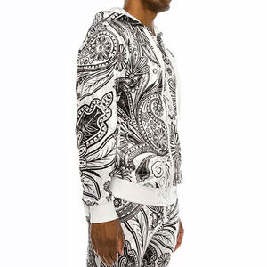 Sudaderas con capucha de poliéster Sudadera con capucha Fleece Pullover Sudadera con capucha personalizada para hombres Sublimación de punto Sin forro Winter Basics Hoodie - Product Image 2