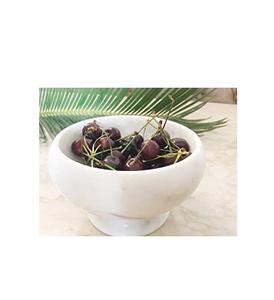 Bol de service de fruits en marbre de qualité standard décor vaisselle à manger accessoires de cuisine meilleur design fabriqué en inde - Product Image 3