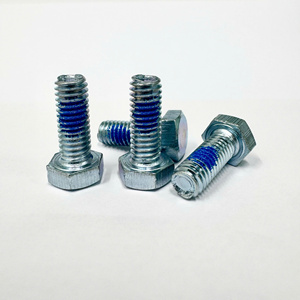 M10 màu xanh <span class=keywords><strong>nylok</strong></span> tự khóa chống lỏng Nylon vá kẽm mạ Vít Hex đầu bu lông đầu nắp ốc vít ốc vít THV Việt Nam - Product Image 2