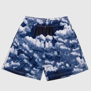 2023 Quick Dry Elastic High Waist Breathable Wholesale Custom Printed <b>Shorts</b> Mesh Double Layer Street Printed <b>Shorts</b> For Men - Product Image 5