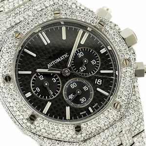 Reloj de Lujo Hip Hop con Moissanita, Moderno, con Incrustaciones de Diamantes VVS, de Acero Inoxidable, Cuarzo, para Hombre, Joyería de Moda - Product Image 2